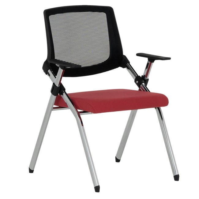 Посетителски стол Carmen 1704 ЧЕРВЕН