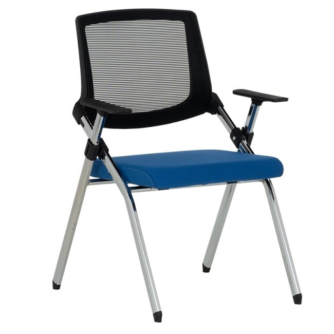 Посетителски стол Carmen 1704 СИН 