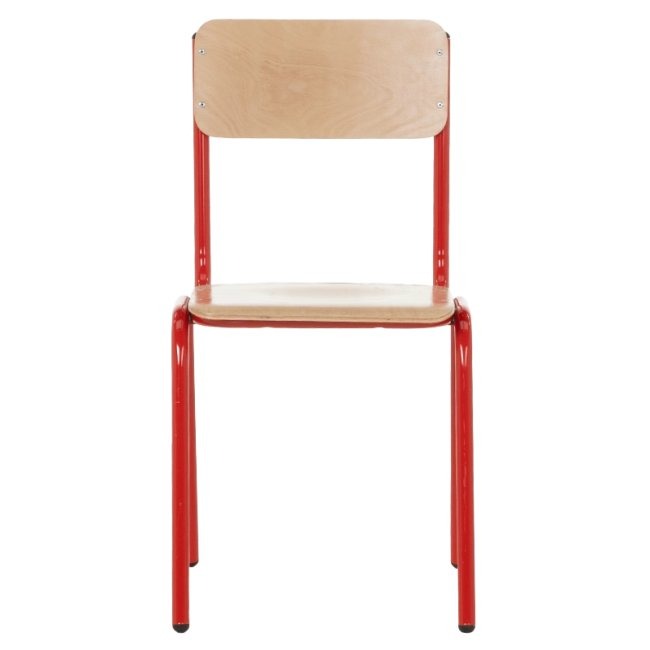 Посетителски стол Carmen TASK H БУК-ЧЕРВЕН