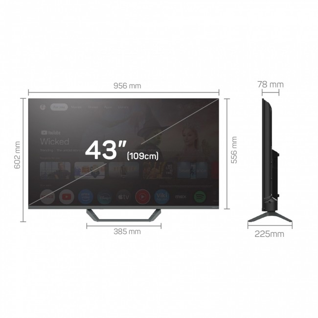 Телевизор Tesla Q43E655GUS