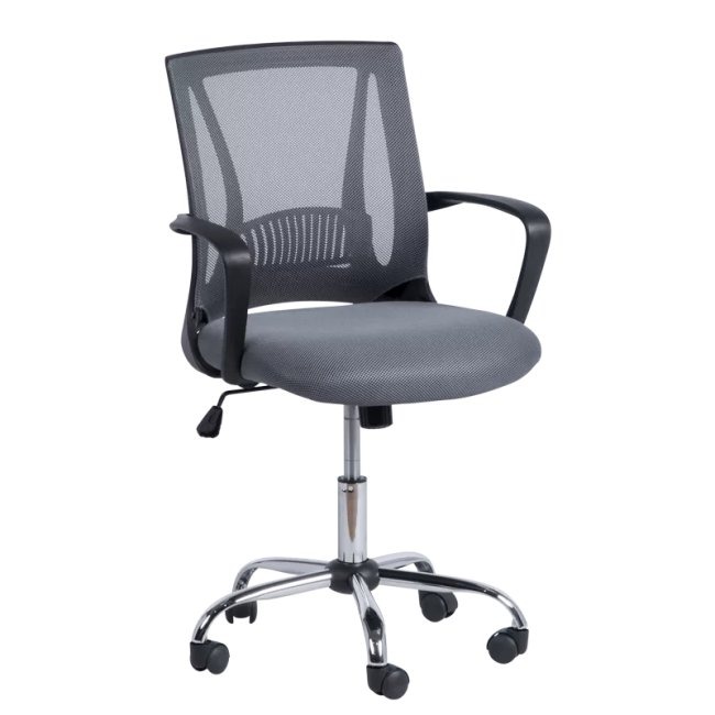 Работен стол Carmen 7040 СИВ 