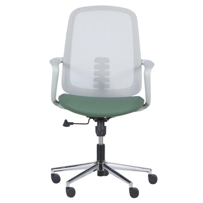 Работен стол Carmen 7063 СИВ-ЗЕЛЕН