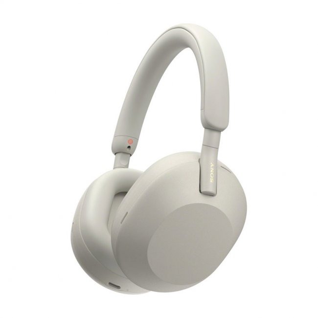 Слушалки Sony WH-1000XM5 СИВ