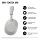 Слушалки Sony WH1000XM6S СИВ