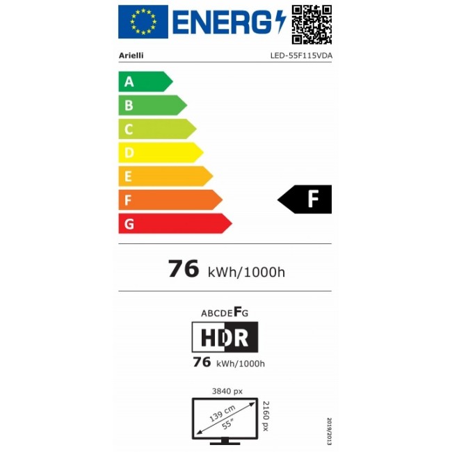 Телевизор Arielli LED55F115VDA SMART