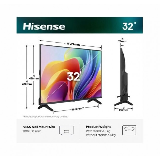 Телевизор Hisense 32A4S