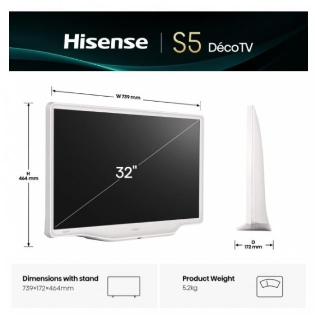 Телевизор Hisense 32S5Q
