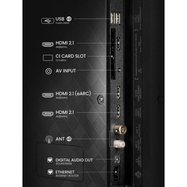 Телевизор Hisense 43E7Q PRO