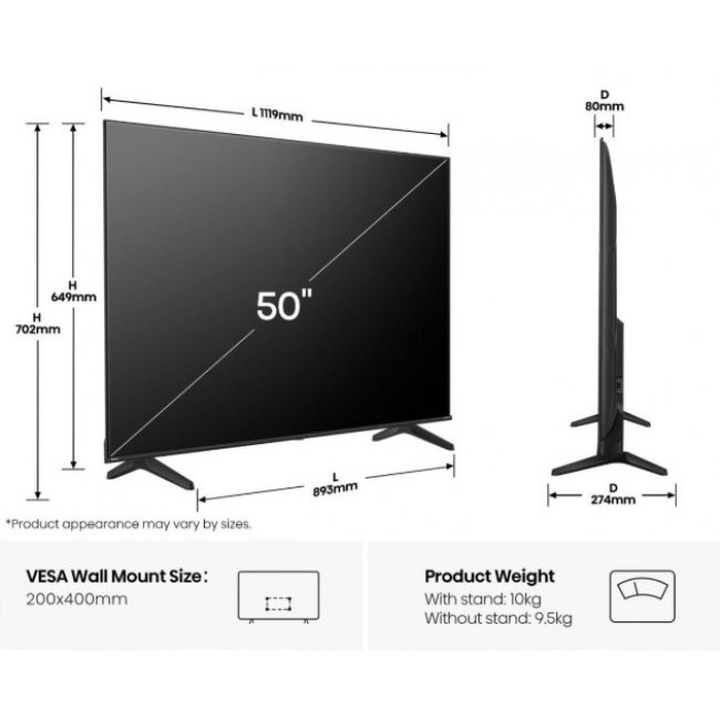 Телевизор Hisense 50A6Q
