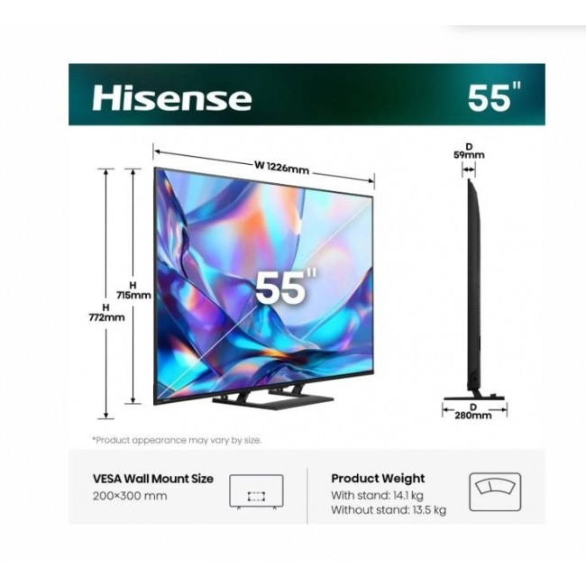 Телевизор Hisense 55A7S
