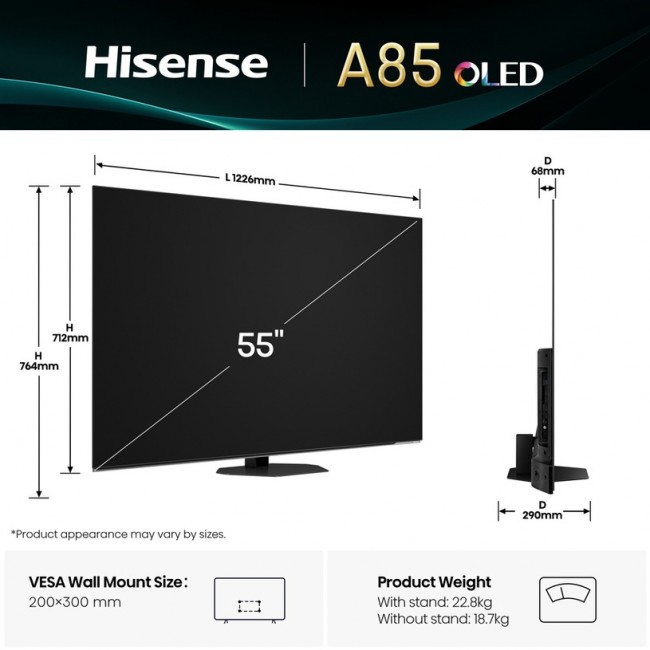 Телевизор Hisense 55A85Q