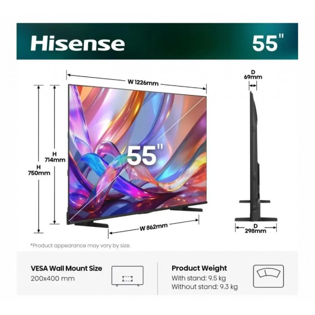 Телевизор Hisense 55E7S