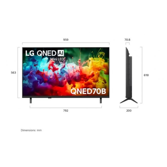 Телевизор LG 43QNED70B3C