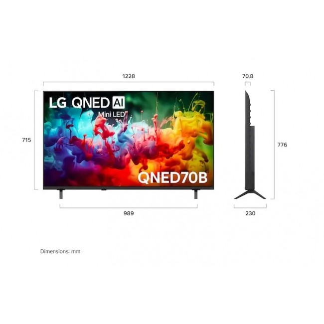 Телевизор LG  55QNED70B3C