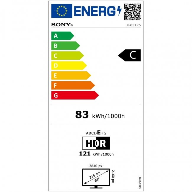 Телевизор Sony K-85XR55B
