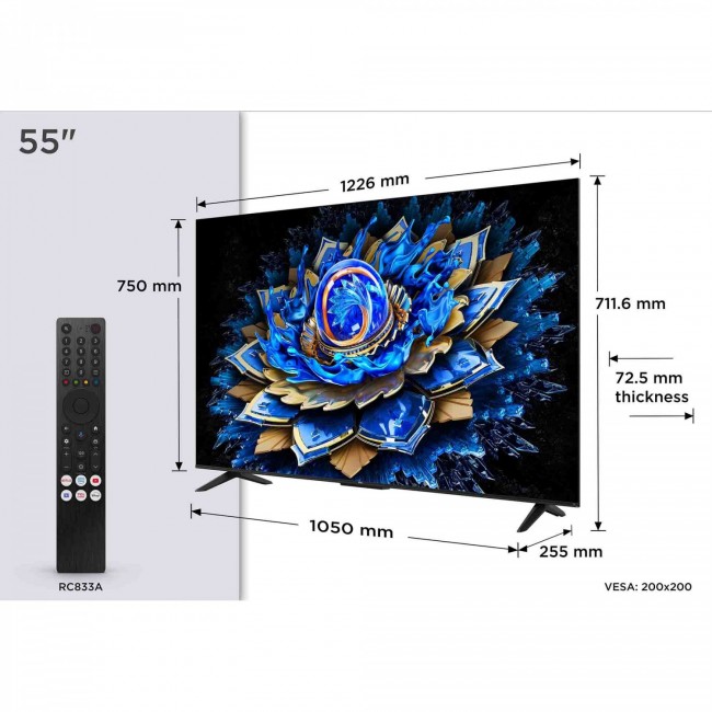 Телевизор TCL QLED 55T69C