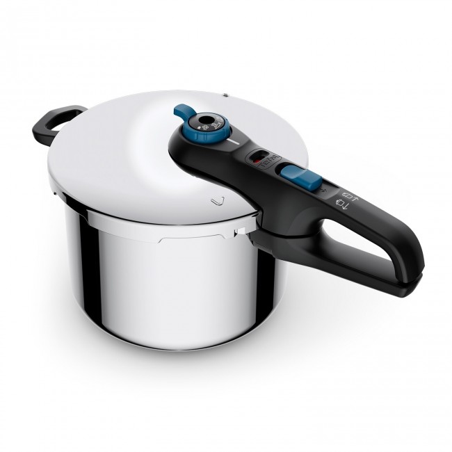 Тенджера под налягане Tefal Secure Trendy 6 Aqua Blue 