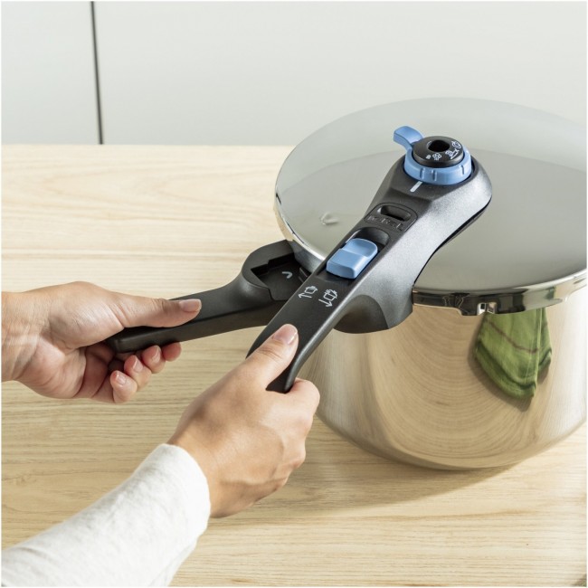 Тенджера под налягане Tefal Secure Trendy 8 Aqua Blue