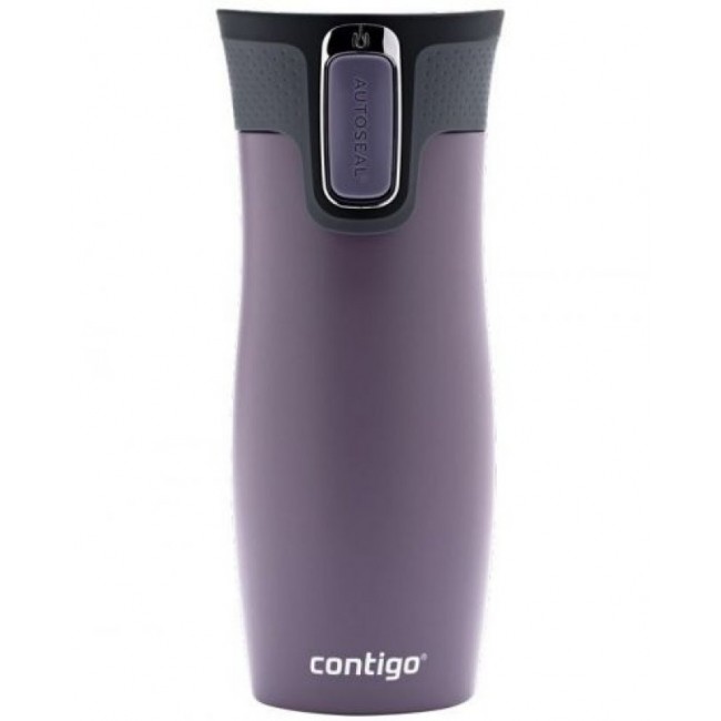 Термос Contigo Термочаша ​от неръждаема стомана West Loop 470мл ЛИЛАВ(Dark Plum)