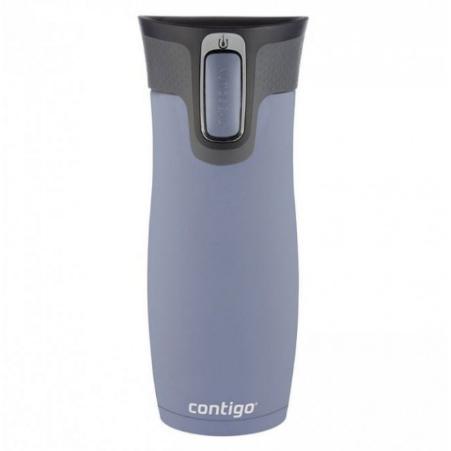 Термос Contigo Термочаша ​от неръждаема стомана West Loop 470мл СИВ(Earl Gray)