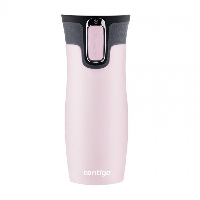Термос Contigo Термочаша ​от неръждаема стомана West Loop470мл РОЗОВ(Millenial Pink)