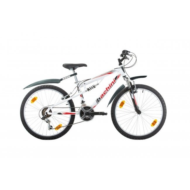 Велосипед BACHINI SPEED 24 FSP БЯЛ/ЧЕРВЕН