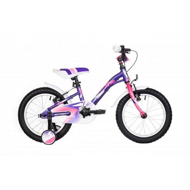 Велосипед Sprint ALICE 16 1 SP Alloy ВИОЛЕТОВО С РОЗОВО