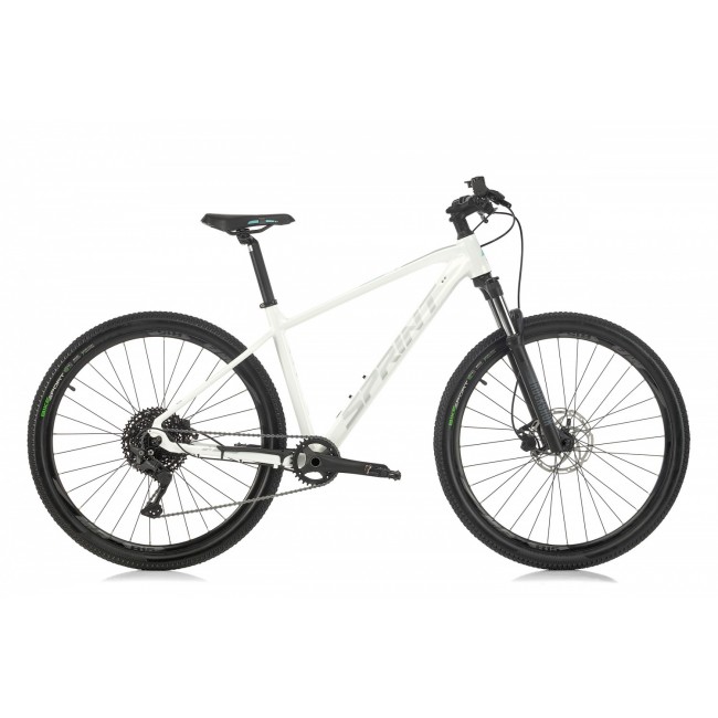 Велосипед Sprint APOLON PRO LADY 27.5 БЯЛ ГЛАНЦ/СИВО M/440 mm