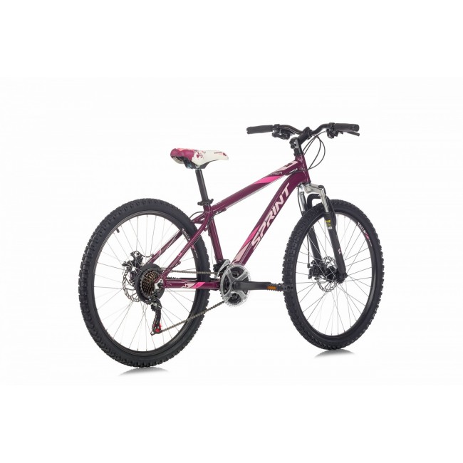 Велосипед Sprint HUNTER 26 ВИОЛЕТ/БЯЛО/РОЗОВО