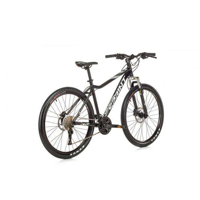 Велосипед Sprint HUNTER 27.5 ЧЕРЕН ГЛАНЦ/СИВО L/480 mm