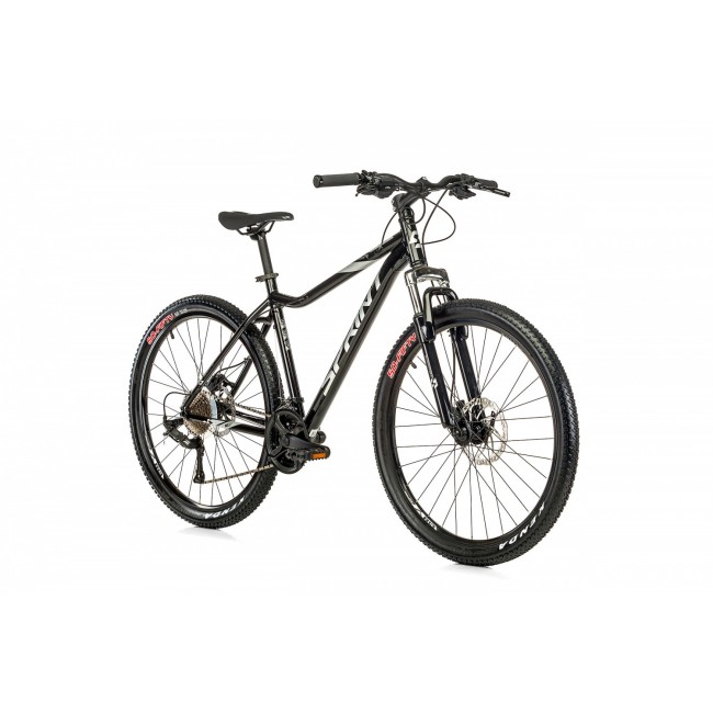 Велосипед Sprint HUNTER 27.5 ЧЕРЕН ГЛАНЦ/СИВО M/440 mm