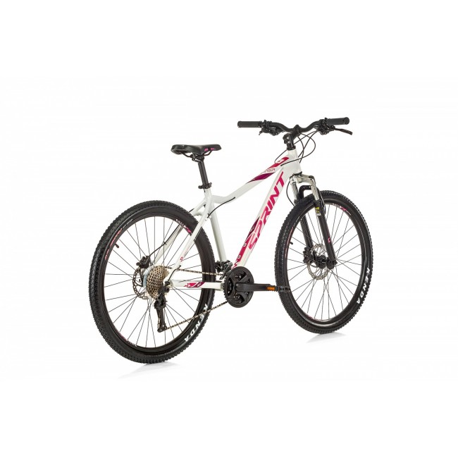 Велосипед Sprint HUNTER LADY 27.5 БЯЛО С РОЗОВО И ЛИЛАВО M/440 mm