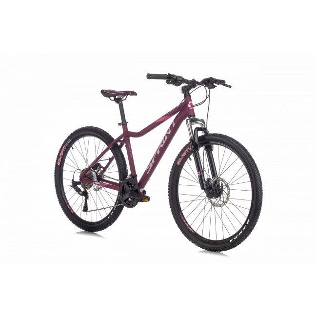 Велосипед Sprint HUNTER LADY 27.5 ВИОЛЕТОВО С РОЗОВО И БЯЛО M/440 mm