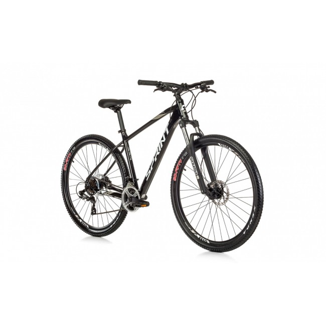 Велосипед Sprint MAVERICK 27.5 ЧЕРЕН ГЛАНЦ/БЯЛО M/440 mm