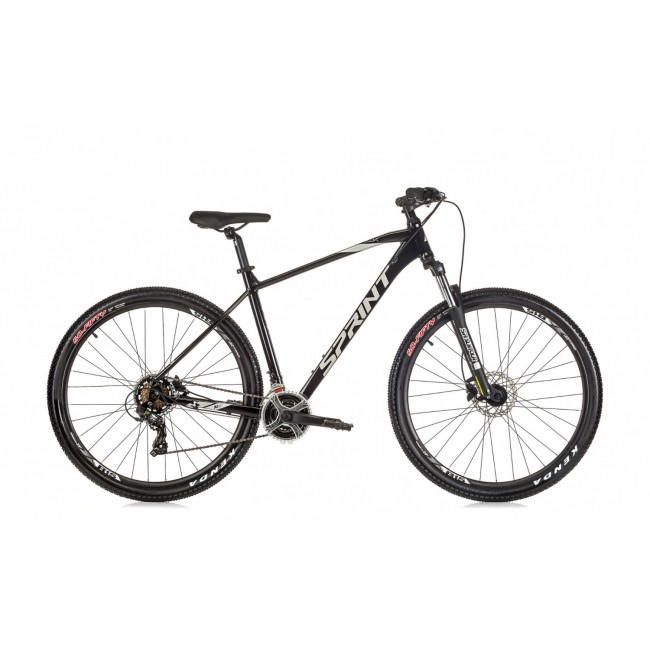Велосипед Sprint MAVERICK 27.5 ЧЕРЕН ГЛАНЦ/СИВО M/440 mm