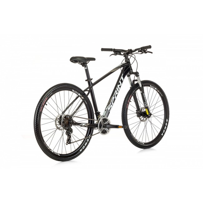 Велосипед Sprint MAVERICK 29 ЧЕРЕН ГЛАНЦ/БЯЛО L/480 mm