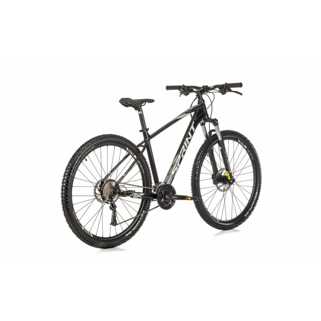 Велосипед Sprint MAVERICK PRO 27.5 ЧЕРЕН ГЛАНЦ/СИВО L/480 mm