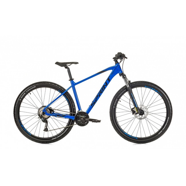 Велосипед Sprint MAVERICK PRO 27.5 СИН ГЛАНЦ/ЧЕРНО L/480 mm
