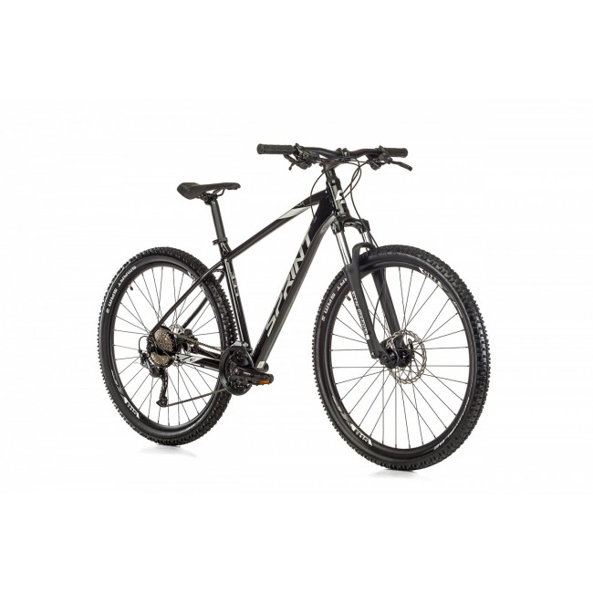 Велосипед Sprint MAVERICK PRO 29 ЧЕРЕН ГЛАНЦ/СИВО XL/520 mm