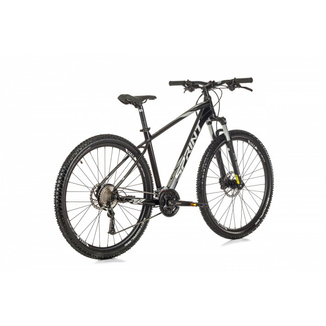 Велосипед Sprint MAVERICK PRO 29 ЧЕРЕН ГЛАНЦ/СИВО XL/520 mm