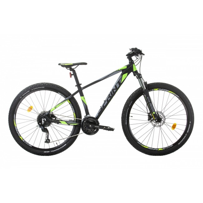 Велосипед Sprint MAVERICK PRO 29 ЧЕРЕН/ЗЕЛЕН M/440mm