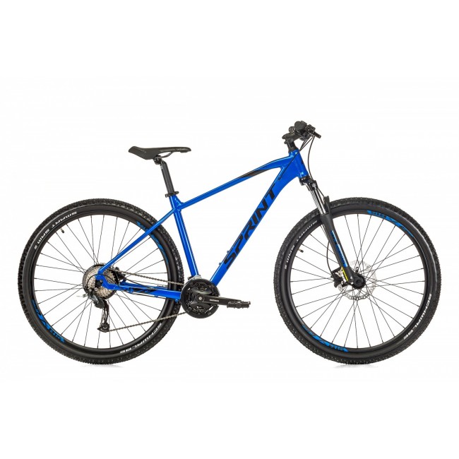 Велосипед Sprint MAVERICK PRO 29 СИН ГЛАНЦ/ЧЕРНО L/480 mm