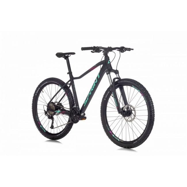 Велосипед Sprint MAVERICK PRO LADY 27.5 (V2) ЧЕРЕН МАТ L/480 mm
