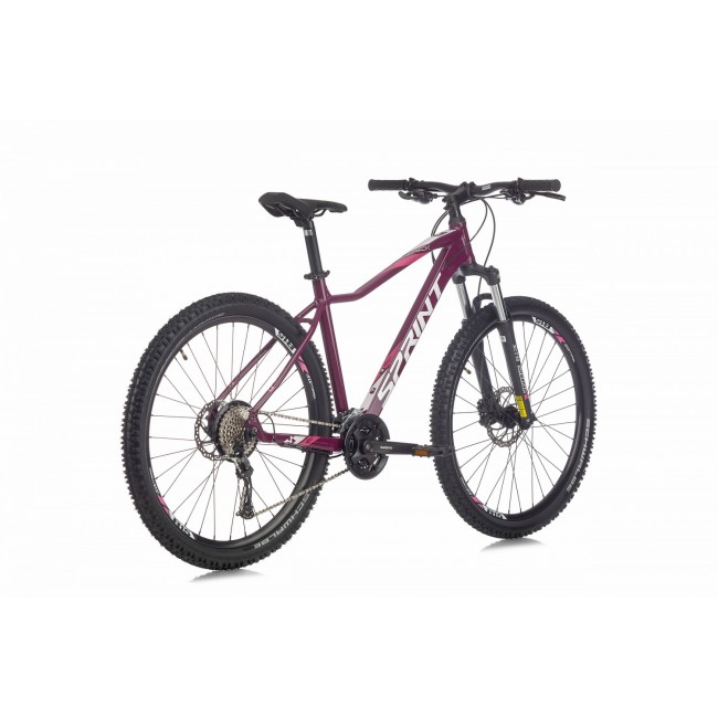 Велосипед Sprint MAVERICK PRO LADY 27.5 (V2) ВИОЛЕТОВ ГЛАНЦ M/440 mm