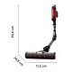 Вертикална прахосмукачка Rowenta RH2098WO X-Force Flex