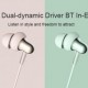 Слушалки 1More Stylish Dual-dynamic Driver BT In-Ear Headphones  E1024BT