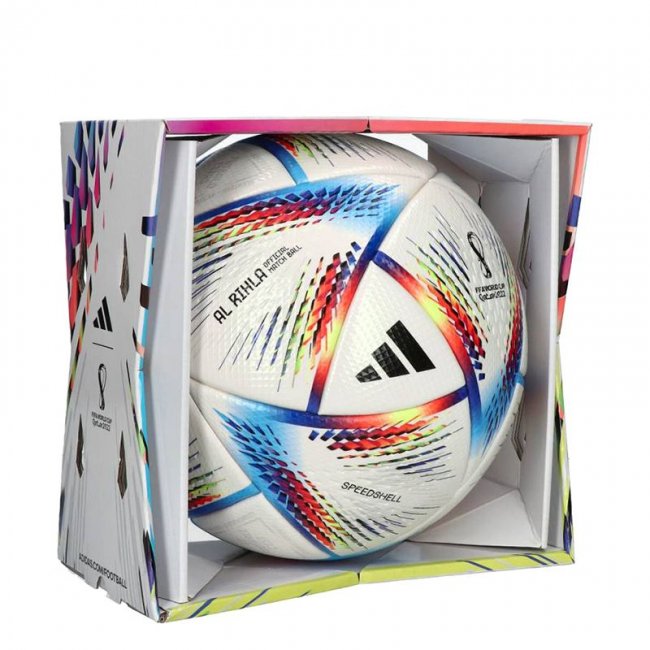 Топка Adidas Оригинална Футболна топка Al Rihla 2022 Ball Pro OMB Размер 5