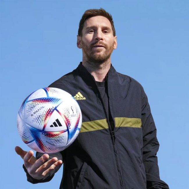 Топка Adidas Оригинална Футболна топка Al Rihla 2022 Ball Pro OMB Размер 5