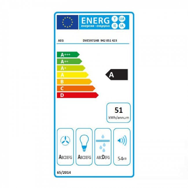 Абсорбатор AEG DVE5971HB