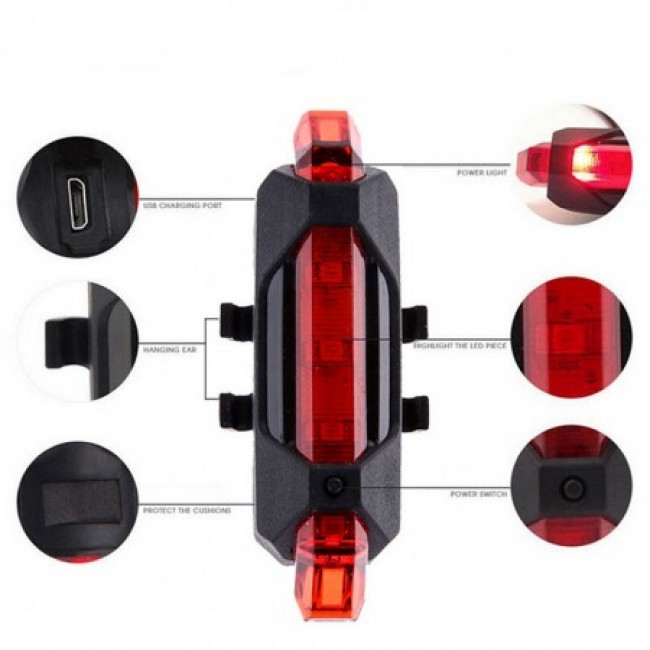 Аксесоар за велосипед Аксесоари LED светлина за велосипед